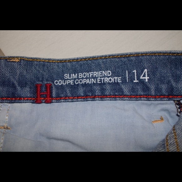 Tommy Hilfiger high waisted denim boyfriend jeans - Picture 5 of 7